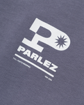 The Parlez Mens Orbit Hoodie in Purple Haze