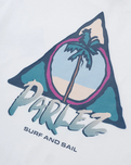 The Parlez Mens Swish T-Shirt in White