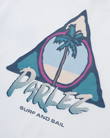 The Parlez Mens Swish T-Shirt in White