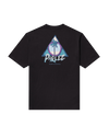 The Parlez Mens Swish T-Shirt in Black