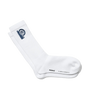 The Parlez Mens Ultra Socks in White