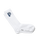 The Parlez Mens Ultra Socks in White