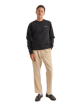 Brand Sweatshirt in Black