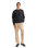Brand Sweatshirt in Black