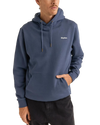 Brand Hoodie in Navy