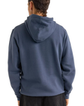Brand Hoodie in Navy