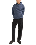 Brand Hoodie in Navy