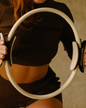 The Yogi Bare The Halo Pilates Magic Circle Ring in Milk