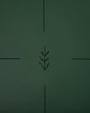 Ever Grip™ Paws Yoga Mat in Wild Forest Green