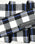 Plaid Capsule Belt in Cobalt & Black