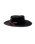 Quick Dry Brimmed Hat in Black