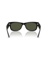The Ray-Ban Mega Wayfarer II Sunglasses in Polished Black & Green