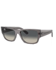 The Ray-Ban Carlos Sunglasses in Opal Dark Grey