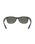 New Wayfarer Polarised Sunglasses in Matte Rubber Black & Green