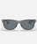 The Ray-Ban New Wayfarer Polarised Sunglasses in Transparent Grey