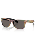 The Ray-Ban New Wayfarer Classic Sunglasses in Matte Green & Green Camuflage