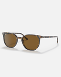 The Ray-Ban Elliot Polarised Sunglasses in Havana Brown Grey