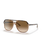 The Ray-Ban Bill Sunglasses in Polished Havana On Transparent Brown & Light Brown Gradient