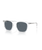 The Ray-Ban RB2210 Sunglasses in Polished Transparent & Blue