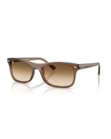 The Ray-Ban RB2226 Sunglasses in Polished Transparent Light Brown & Clear Gradient Brown