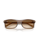 The Ray-Ban RB2226 Sunglasses in Polished Transparent Light Brown & Clear Gradient Brown