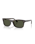The Ray-Ban RB2226 Sunglasses in Polished Havana & Green
