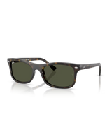 The Ray-Ban RB2226 Sunglasses in Polished Havana & Green
