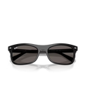 The Ray-Ban RB2226 Sunglasses in Polished Black & Dark Grey