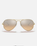 The Ray-Ban Aviator Metal Sunglasses in Gold & Silver