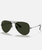 The Ray-Ban Aviator Classic Metal in Gunmetal & Green Classic