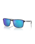 The Ray-Ban RRB3721CH Chromance Sunglasses in Black On Silver