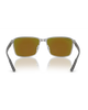 The Ray-Ban RRB3721CH Chromance Sunglasses in Black On Silver