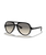 The Ray-Ban Cats 5000 Classic Sunglasses in Polished Black & Light Grey Gradient