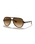 The Ray-Ban Cats 5000 Classic Sunglasses in Polished Light Havana & Light Brown Gradient