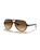 The Ray-Ban Cats 5000 Classic Sunglasses in Polished Light Havana & Light Brown Gradient