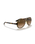 The Ray-Ban Cats 5000 Classic Sunglasses in Polished Light Havana & Light Brown Gradient