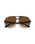 The Ray-Ban Cats 5000 Classic Sunglasses in Polished Light Havana & Light Brown Gradient