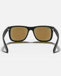 The Ray-Ban RB4165 Justin Color Mix Sunglasses in Blue