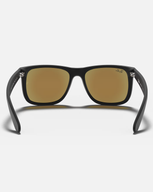 The Ray-Ban RB4165 Justin Color Mix Sunglasses in Blue
