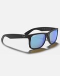 The Ray-Ban RB4165 Justin Color Mix Sunglasses in Blue
