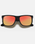 The Ray-Ban Justin Colour Mix Sunglasses in Matte Black & Red