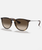 The Ray-Ban Havana Erika Sunglasses in Brown
