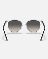 The Ray-Ban RB4378 Sunglasses in Transparent