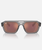 The Ray-Ban Corrigan Bio-Based Sunglasses in Polished Transparent Grey & Dark Violet Read
