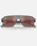 The Ray-Ban Corrigan Bio-Based Sunglasses in Polished Transparent Grey & Dark Violet Read