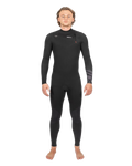 Response FX 3/2mm Chest Zip Wetsuit in Black Contour Camo
