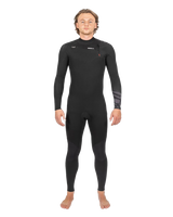 Response FX 3/2mm Chest Zip Wetsuit in Black Contour Camo