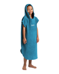 Junior Original-Series Changing Robe in Petrol Blue