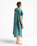 The Robie Original-Series Short Sleeve Changing Robe in Oil Blue