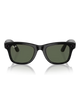 The Ray-Ban Meta Wayfarer Sunglasses in Shiny Black | Available at Anns Cottage